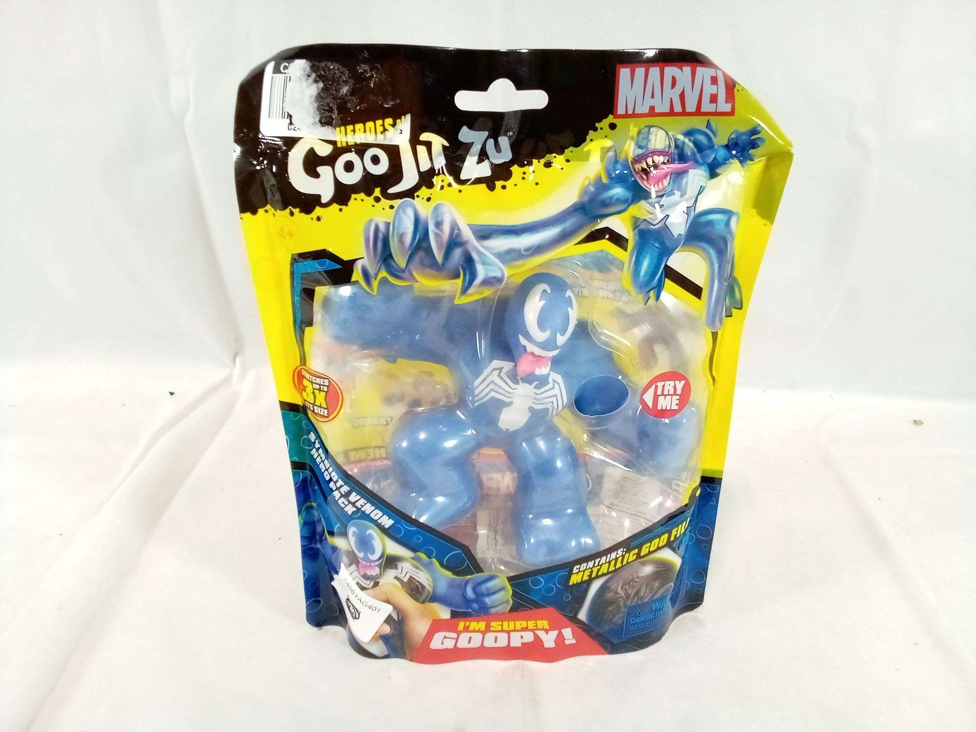 激レア？　マーベルユニバース　G.I.ジョー　ジャンク　10cm 3.75 Marvel Action Figure CO41284, Heroes of Goo JIT Zu, Metallic Venom