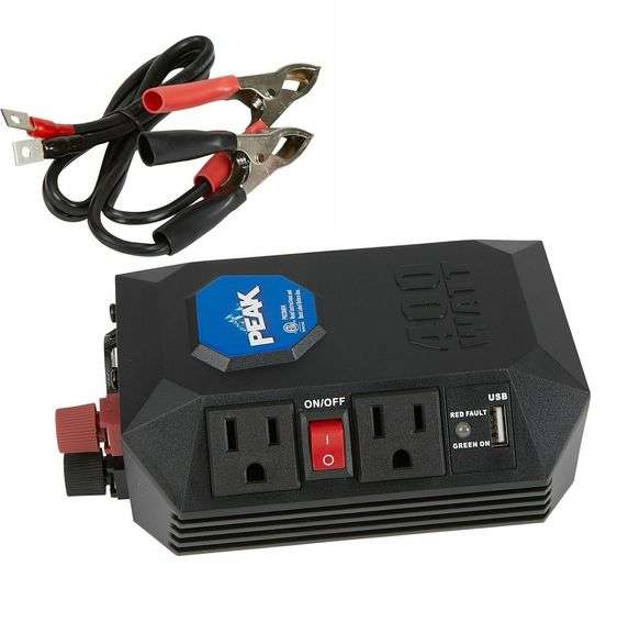 Peak Mobile Power Outlet with USB Port, 800W - Dutch Goat
