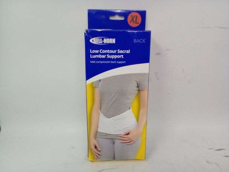BellHorn, Low Contour Sacral Lumber Support, Mild Compression Back