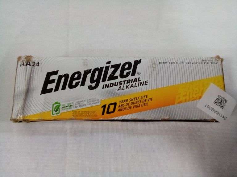Energizer, Industrial AA Alkaline Battery, 24Pack Dutch Goat