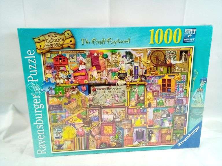 Ravensburger The Craft Cupboard 1000 Piece Jigsaw Puzzle No 2