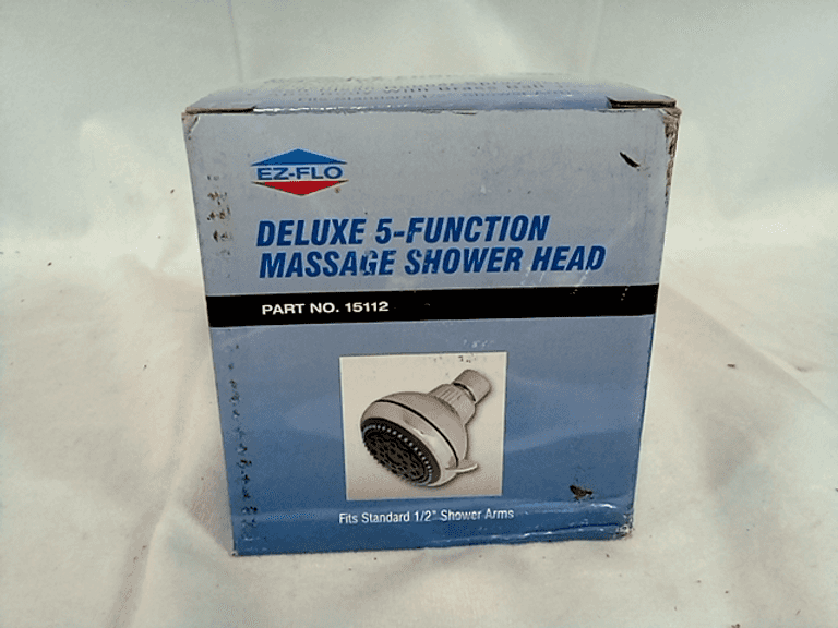 Ez-Flo 15112 Deluxe Massage Shower Head 2.0 Gpm