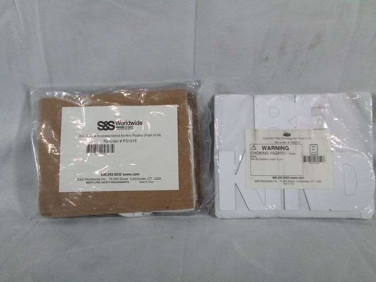 Assortment of 2 S&S Worldwide Color Me Be Kind & AntiBully