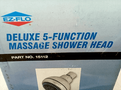Ez-Flo 15112 Deluxe Massage Shower Head 2.0 Gpm