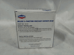 Ez-Flo 15112 Deluxe Massage Shower Head 2.0 Gpm