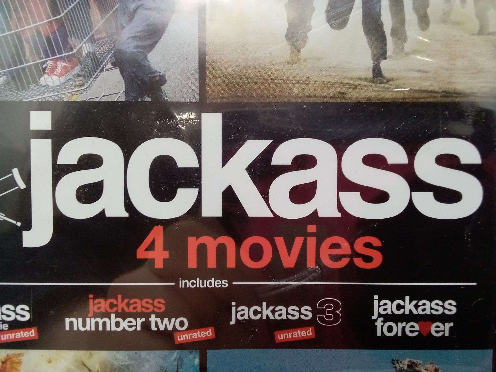 Paramount Jackass 4-Movie Collection, 4-Disc Set (DVD