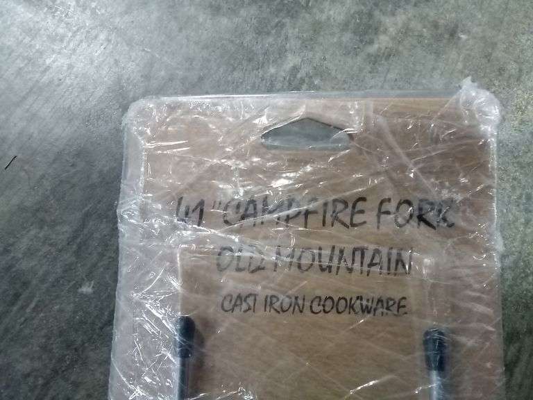 Lot of 2 - IWGAC Home Indoor Kitchen Old Mountain Chrome Campfire Fork Set