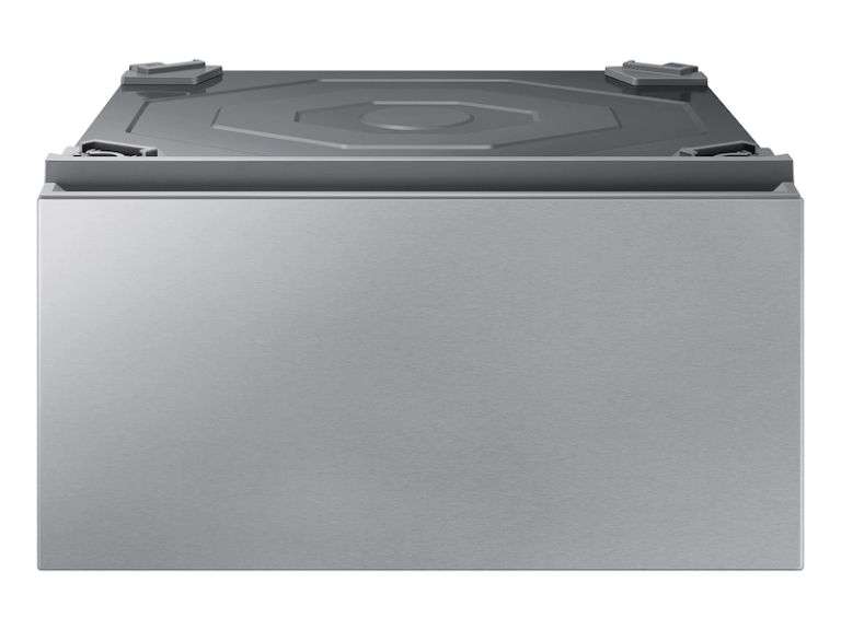 SAMSUNG WE502ND Custom 27" Front-Load Washing Machine Pedestal Stand with Pull-Out Clothes Storage D
