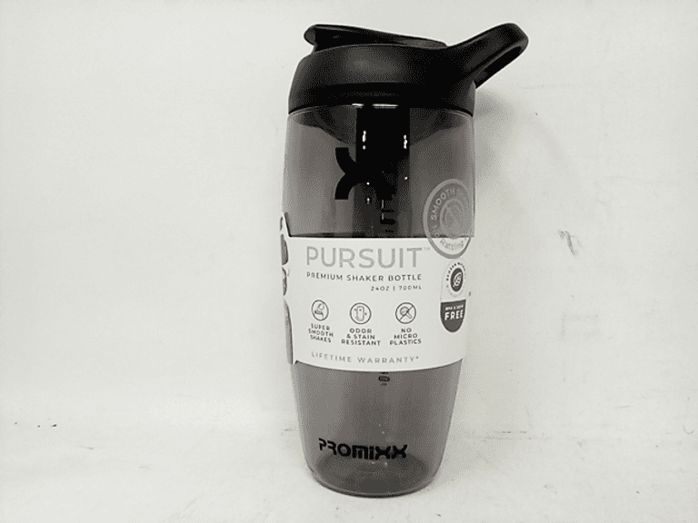 Promixx Pursuit Eco-Shaker Bottle - Stealth Black - 24oz