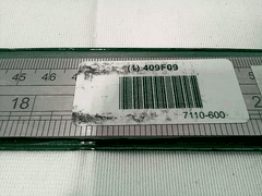 INSIZE 7110-600 Stainless Steel 24" L x 1-3/16" W Ruler