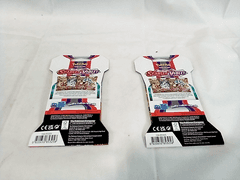 Lot of 2 - Pokemon Scarlet & Violet Sleeved Booster Pack - Inside Cards may Vary