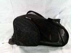 Snoozer Roll Around Travel Pet Carrier Backpack, Medium Black