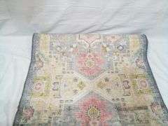 Opalhouse Washable Zebrina Medallion Persian Style Printed Accent Runner Rug, 28"x84"