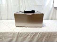 SAMSUNG WE502ND Custom 27" Front-Load Washing Machine Pedestal Stand with Pull-Out Clothes Storage D