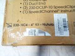 DiversiTech SpeediChannel Installation Kit - 230-IKC4-4" Kit - Natural