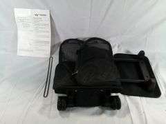Snoozer Roll Around Travel Pet Carrier Backpack, Medium Black
