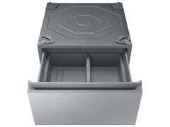 SAMSUNG WE502ND Custom 27" Front-Load Washing Machine Pedestal Stand with Pull-Out Clothes Storage D
