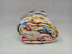Angel Dear Cheery Mix Floral Swaddle Blanket, 47" x 47"