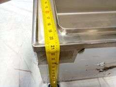 John Boos EUBIB-12-3621 Stainless Steel Underbar Ice Bin, 36"x20.75"