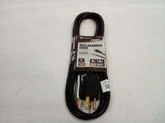 Southwire 9716SW8808 09716 14/3 SJTW Power Tool Replacement Cord, 6-Foot, Black