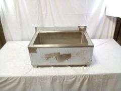 John Boos EUBIB-12-3621 Stainless Steel Underbar Ice Bin, 36"x20.75"