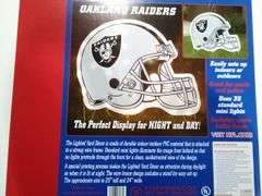 NFL Sports Collectors Series Oakland Raiders Lighted Yard Décor