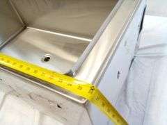 John Boos EUBIB-12-3621 Stainless Steel Underbar Ice Bin, 36"x20.75"