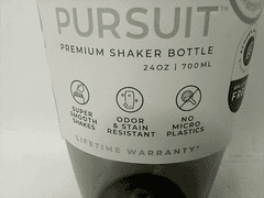 Promixx Pursuit Eco-Shaker Bottle - Stealth Black - 24oz