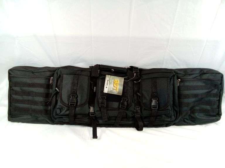 Bulldog BDT40-47B 47" Black Single Tactical Rifle Case - Dutch Goat