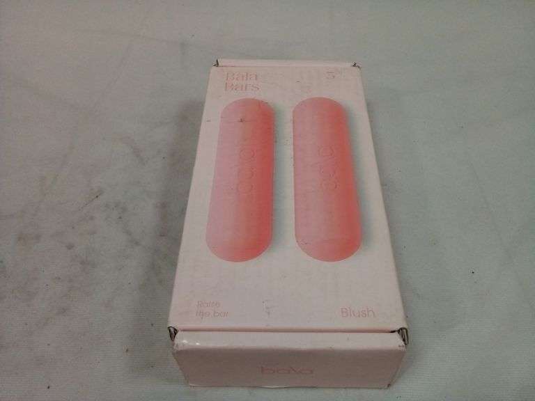 Bala Bars, 2 Piece Hand Weight Set Blush, 3 lbs