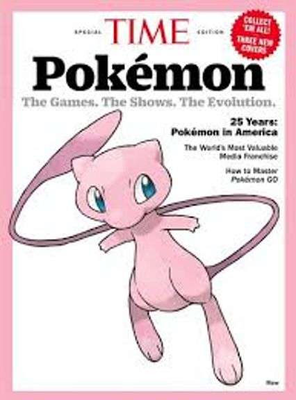 Lot of 19- TIME Pokemon Magazines
