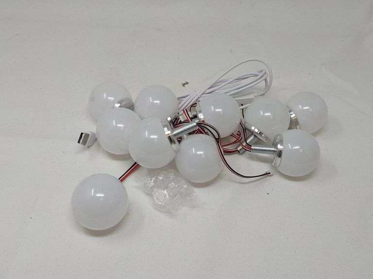 Large Bulb String Lights - 25x14.5x5.5cm