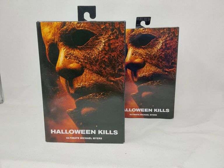 Lot of 2- NECA Halloween Kills Michael Myers Collector Dolls