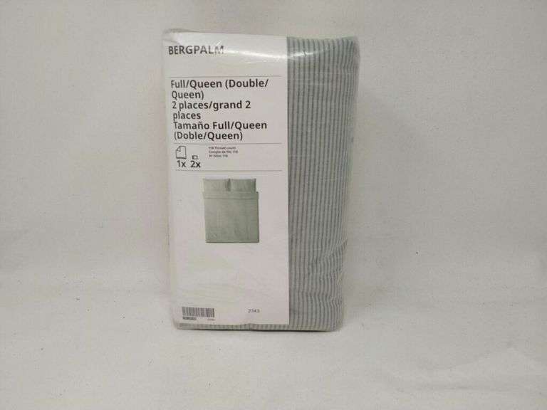 IKEA Duvet Cover and Pillow Sham Set- Full/Queen