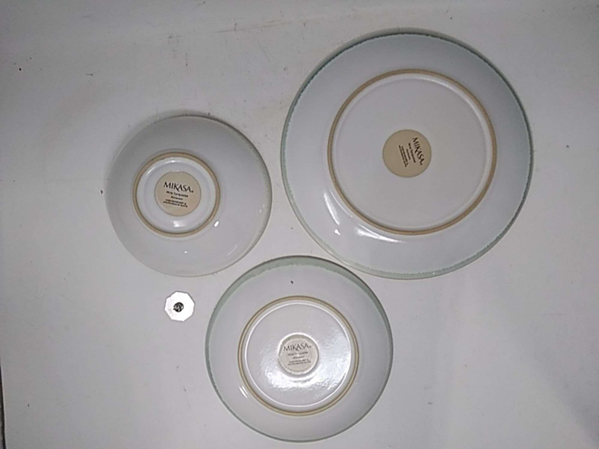 Mikasa, Mira Turquoise Stoneware Dinner Set - Dutch Goat, image size:2000x1500