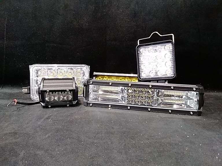 Assortment of LED Light Bars & Work Lights - Dutch Goat