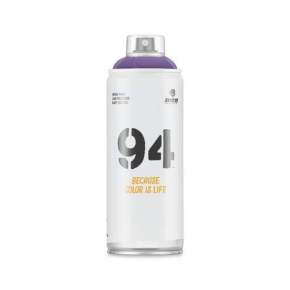 Lot of 2- MTN 94 Spray Paint - Aura Violet (Transparent) - 400mL Can